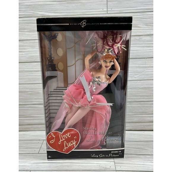 I Love Lucy Barbie Collector Episode 116 Lucy Gets in Pictures 2006 - Picture 1 of 7